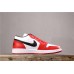 Excellence Unisex Air Jordan 1 Low 553558-600 Red White Black Outlet